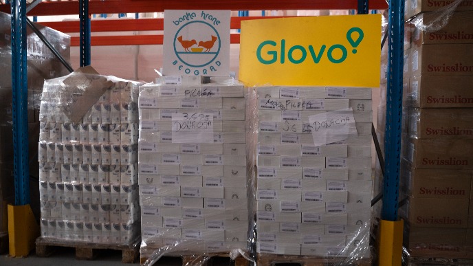 Donirano 12 tona hrane